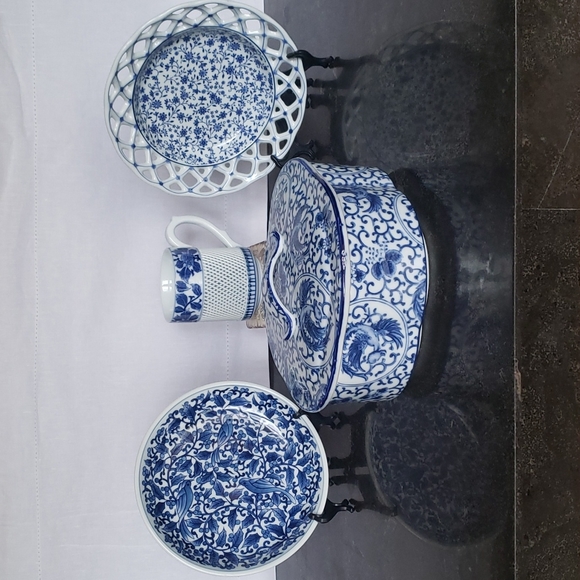 Dining Rare Antique Japanese Dish Set Made And Bought In Japan Poshmark